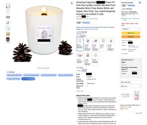 Turnkey Candle MFG Business & Amazon Marketplace For Sale