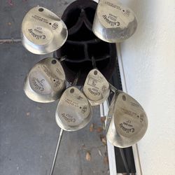 Callaway Big Bertha War Bird Drivers & Woods Bundle w/ Bag