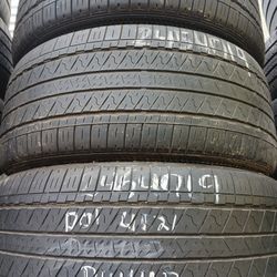 4 Used Dunlop Tires 245/40/19