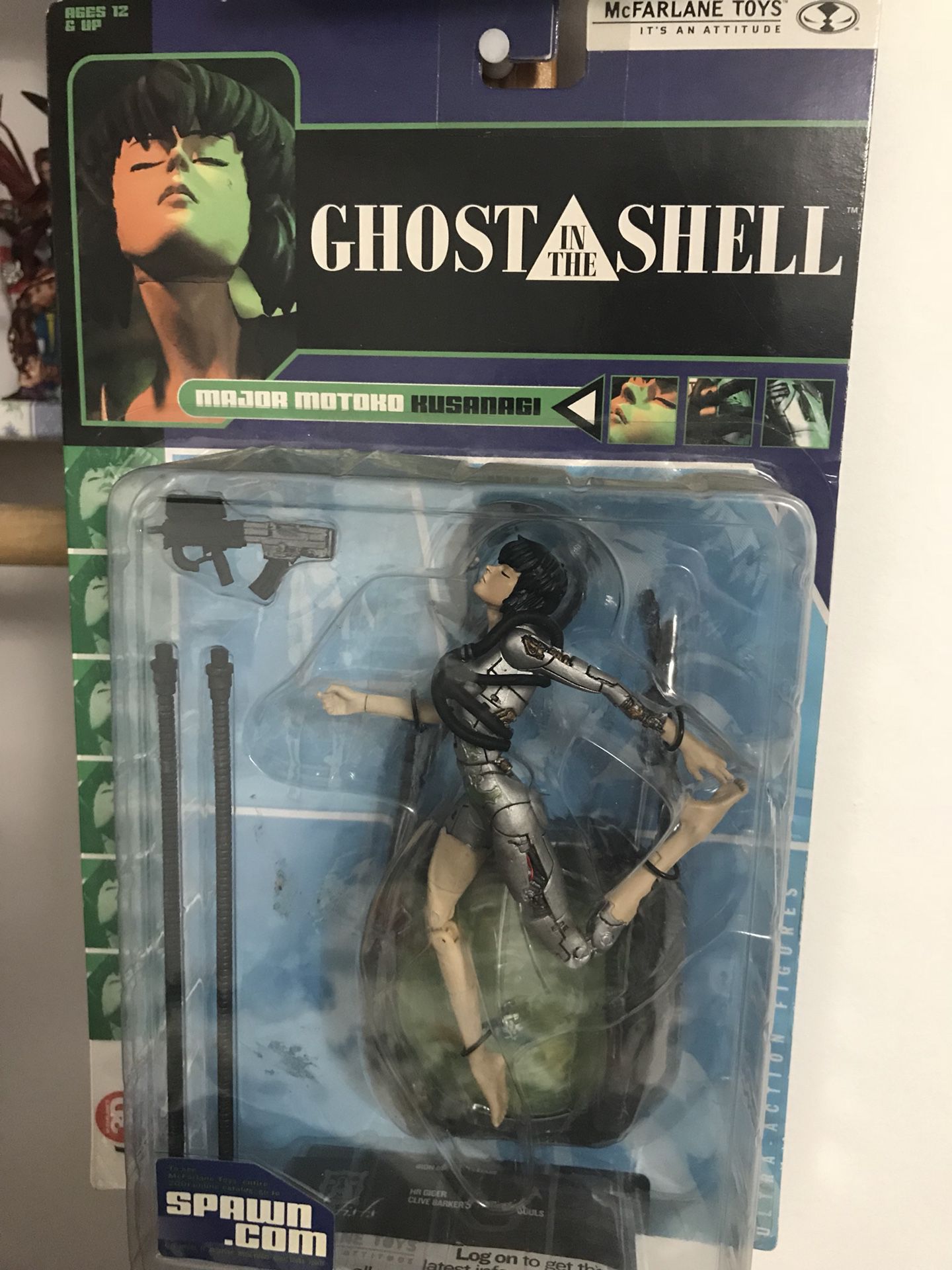 Ghost in the Shell Major Motoko Kusanagi Action Figure McFarlane