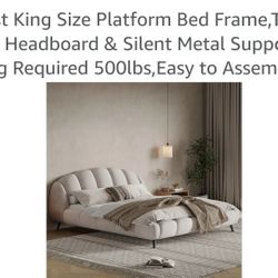 King Size Plataform Bed 