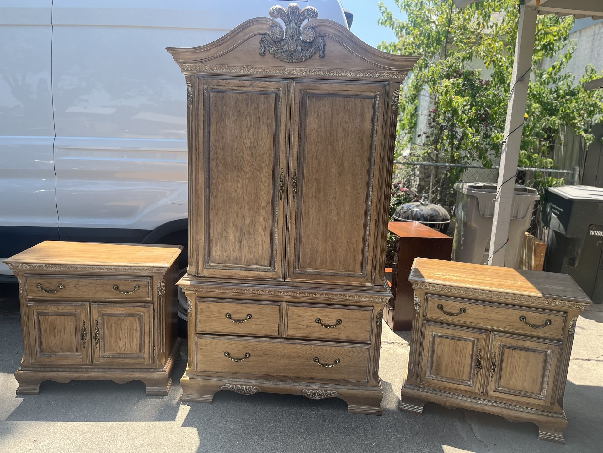 Armoire + Night Stands