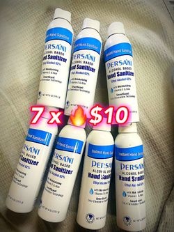 Spray Sanitizer 7 X $10