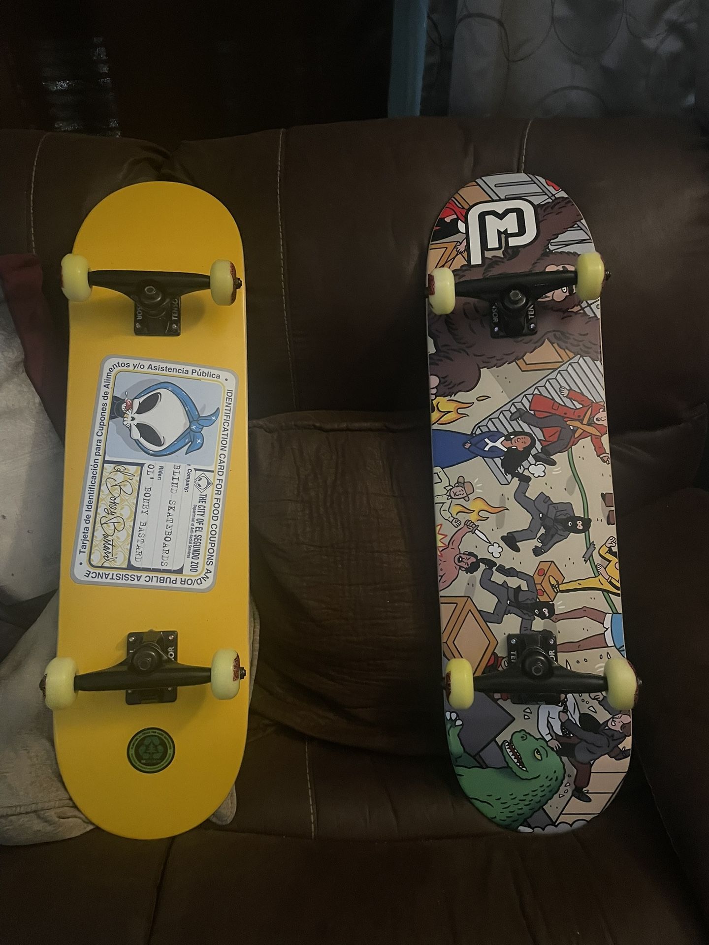 Skateboard Pro Deck New Piin Mafia 8:0 $65 !new !