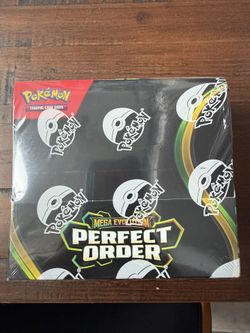 Pokémon Perfect Order Booster Box Mega Evolution