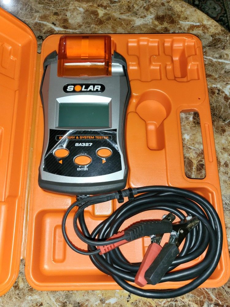 Battery & Electrical Systems Tester (SOLAR) W/Printer