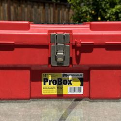 Used Akro-Mils ProBox Plastic Toolbox