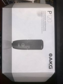 AKG P120 Cardioid Large Diaphragm Studio Condenser Microphone