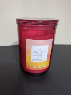 Ashland Sunset Passion 17 ounce Jar Candle brand new summer scent