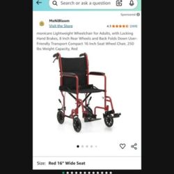 Light Weight Wheelchair 