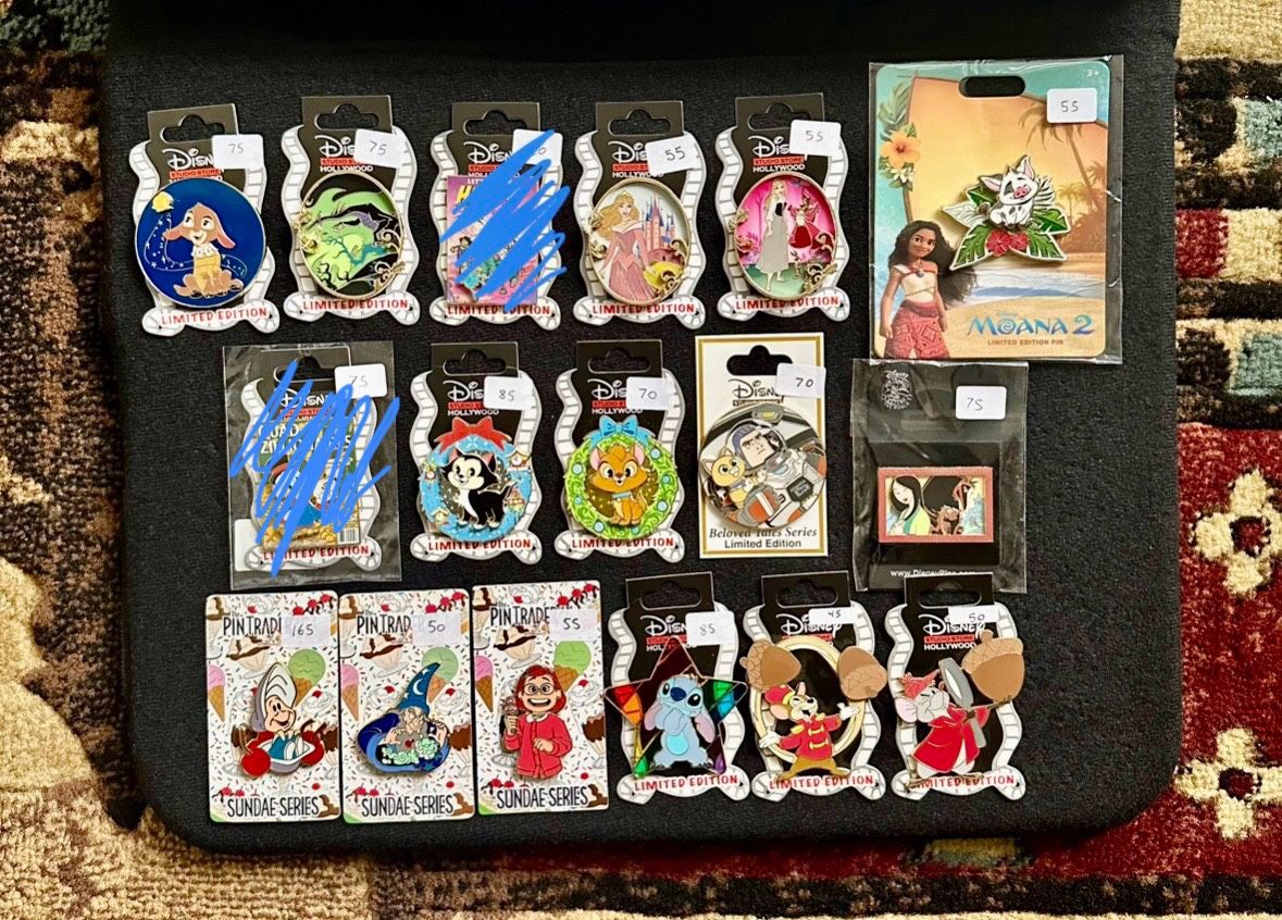 Disney Pins For Trade Or Sale
