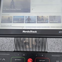 Nordictrack X22i Treadmill. $500. Will Deliver For A Fee.
