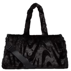 Nike Faux Fur Tote 10L Brand New With Tags Black Crossbody Style FZ1323-010