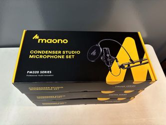 MAONO XLR Condenser Microphone (PMS320S)