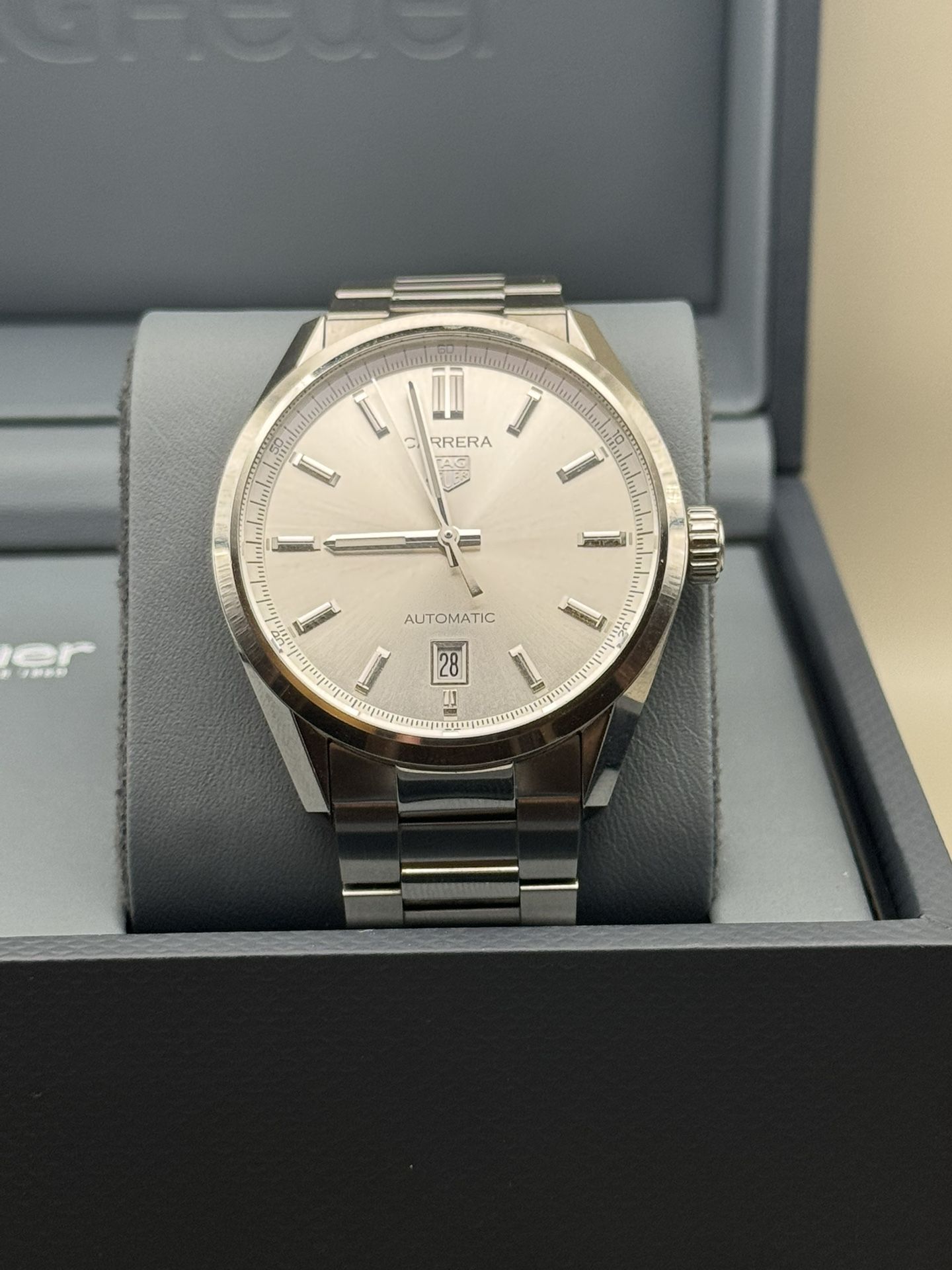 Tag Heuer Carrera 5 calibre silver