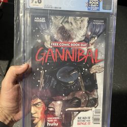 Gannibal Comic Book CGC 9.8 Free Comic Book Day Custom Logo 