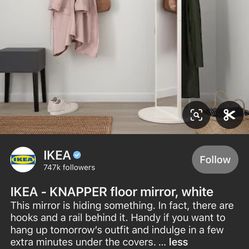 IKEA Knapper Standing Mirror