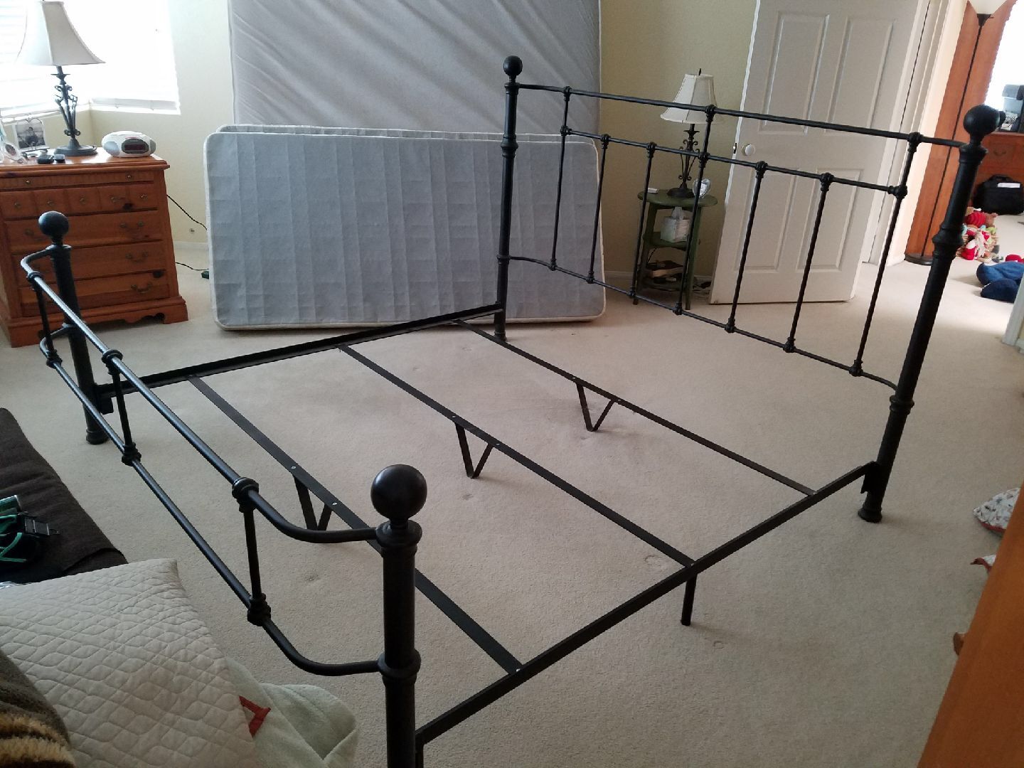 Eastern King Bed Frame - Pottery Barn Mendocino
