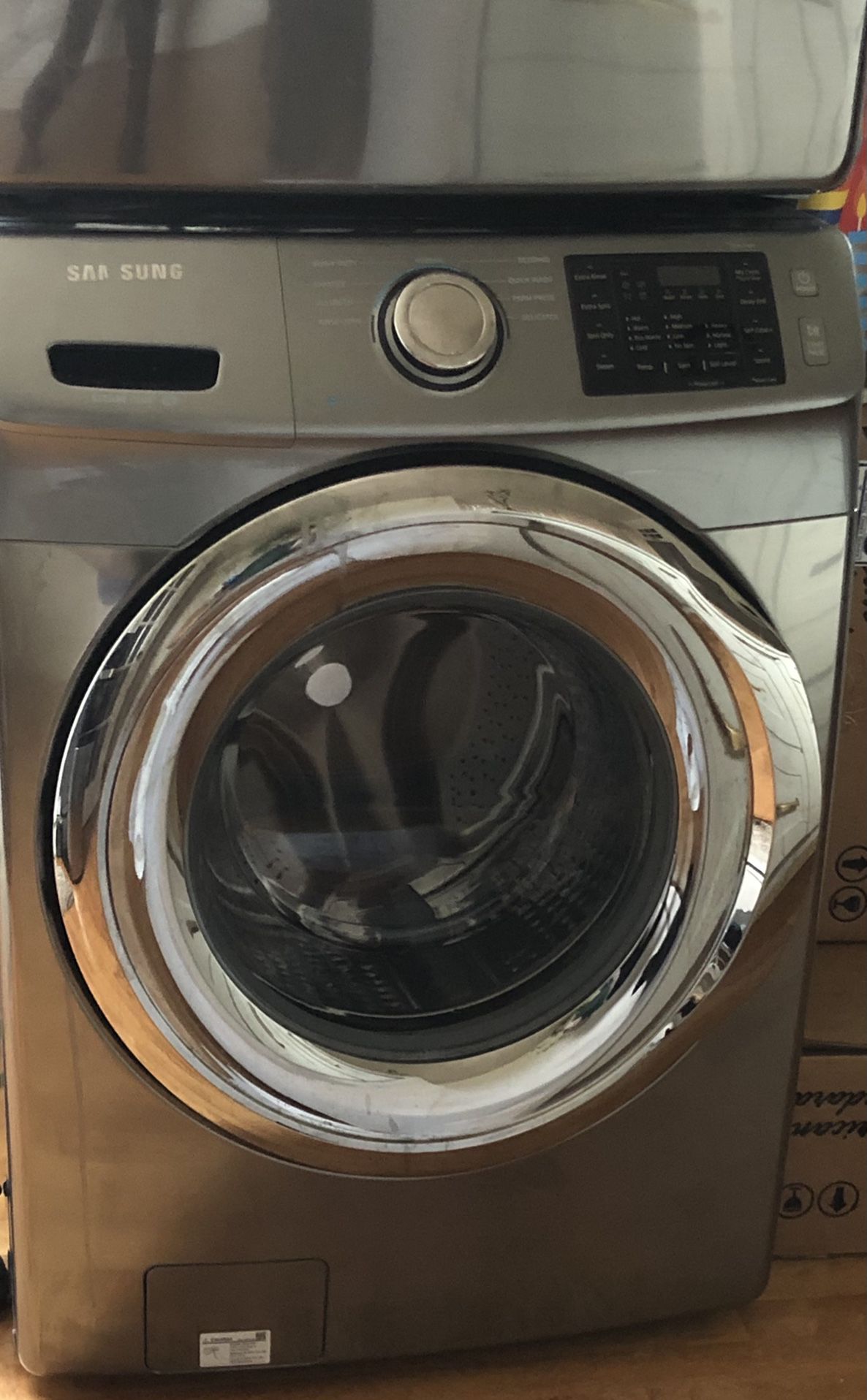 Samsung - Stackable Washer And Dyer 