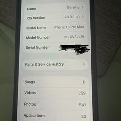 iPhone 13 Pro Max 