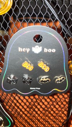 Halloween Stud Earrings Set of 3