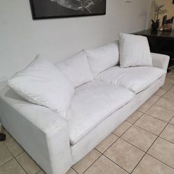White couch