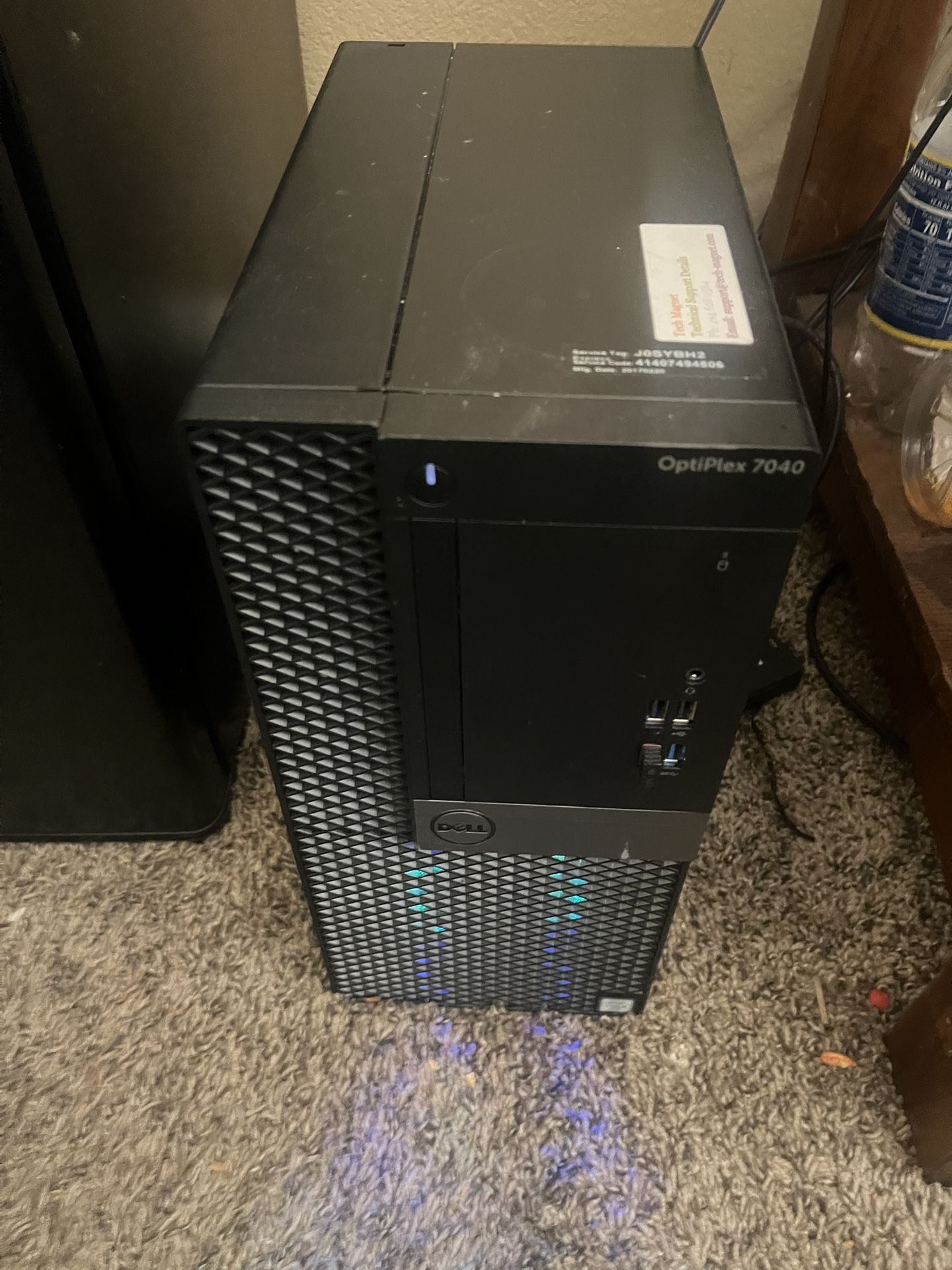 Dell RGB Gaming Desktop PC, Intel I7 GeForce GTX 1660 - Main Image