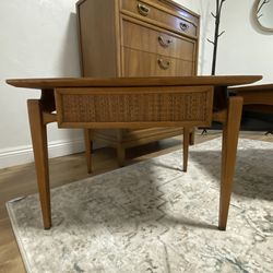 MCM 1960s Pair Of Lane Walnut End Side Lamp Bed Tables