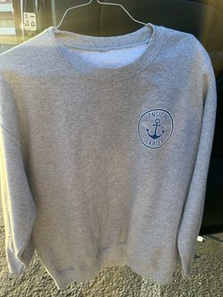 Ensign Seabees grey crewneck sweatshirt