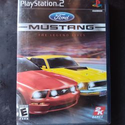 PS2 Ford Mustang The Legend Lives