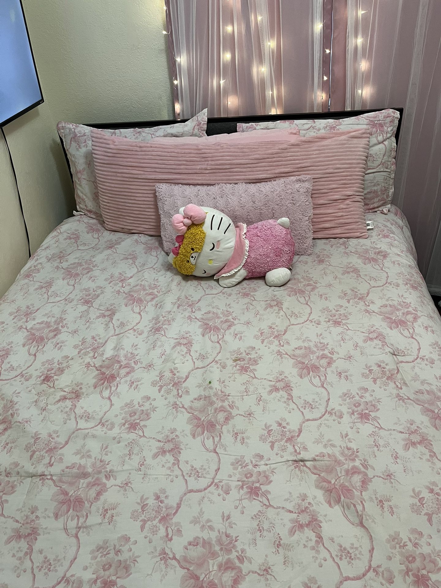 Queen Size Mattress And headboard