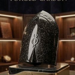 Forged Carbon Fiber Shield – Lightweight Wall Art & Premium Cosplay Prop