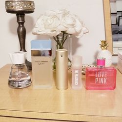 Perfume Collection For Sale! Burberry Dolce Gabbana Light Blue Armani Victoria's Secret