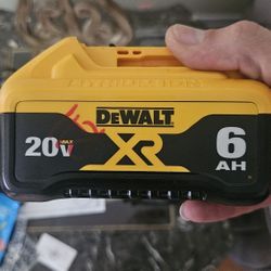DeWalt Battery 6AH New