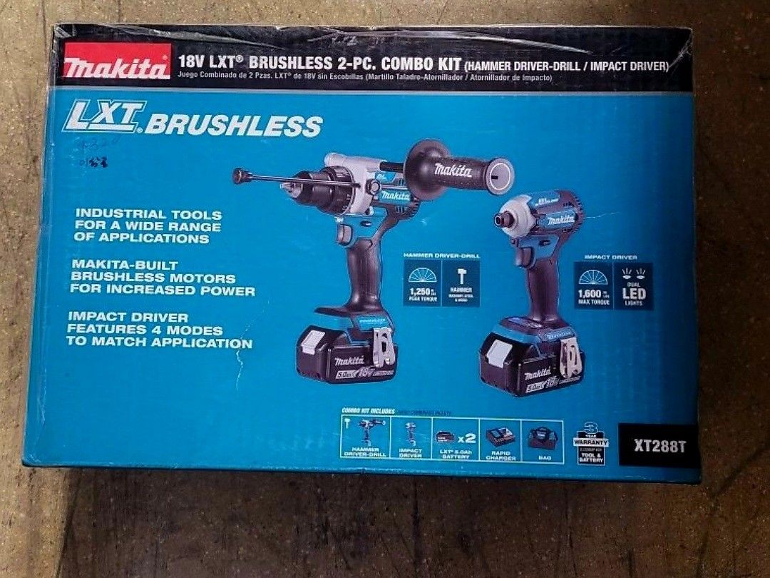 Xt288T Makita Combo Kit New