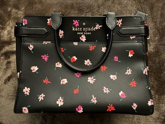 Kate Spade staci ditsy buds medium satchel