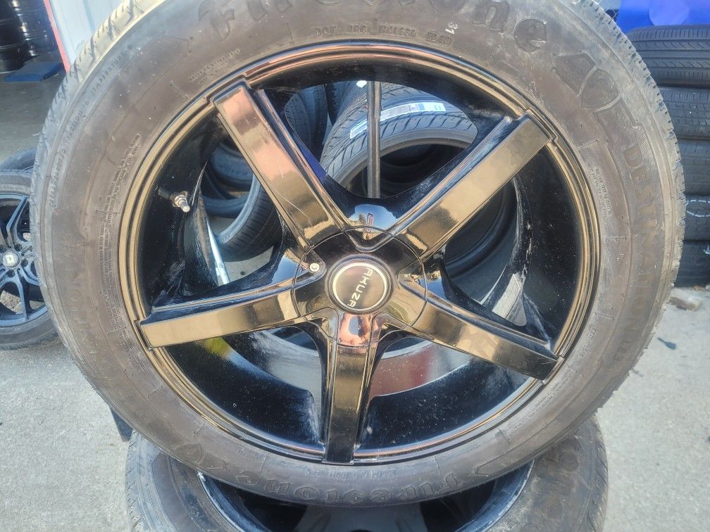 20" Akuza Wheels And Tires