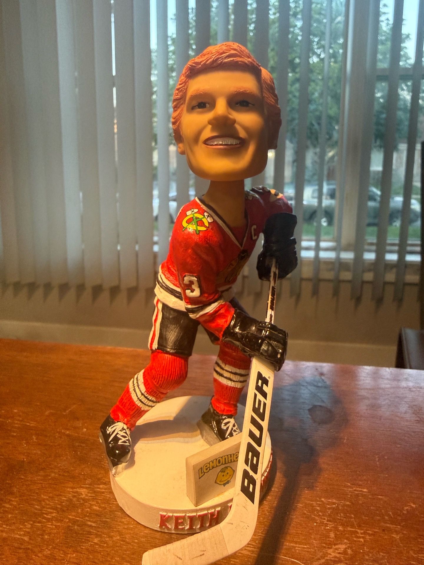 Keith Magnuson Lemonhead Bobblehead w/ Original Box