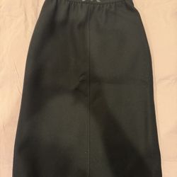 Vintage LOUIS FERAUD Heavy Wool MIDI Skirt, Sensational Piece