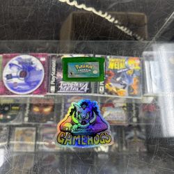 Pokemon Emerald GBA Authentic $265 Gamehogs 11am-7pm