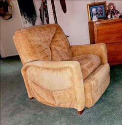 Gold Upholstered Chair