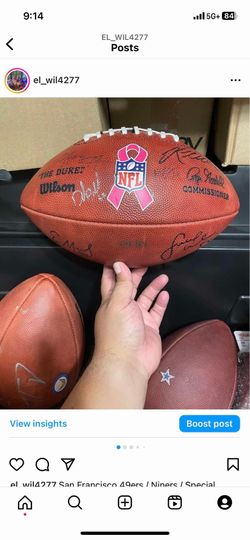 San Francisco  49ers team issued signed BCA Special Edition
