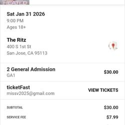 Heated Rivalry Night Tickets