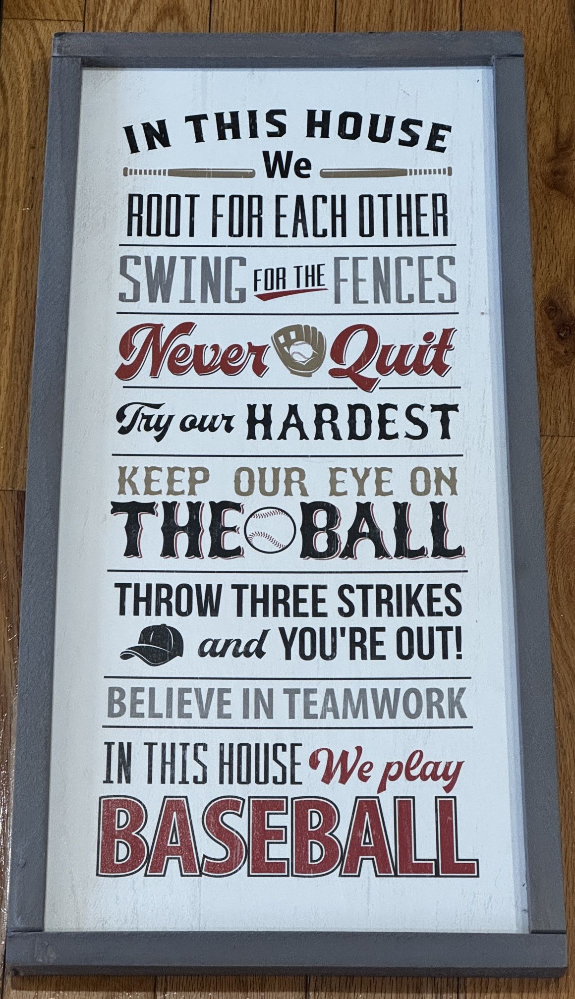 Sports home decor