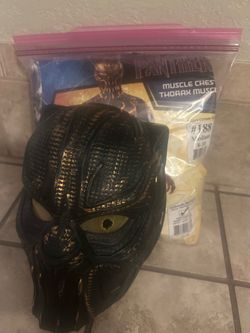 Black Panther Halloween Costume and Mask