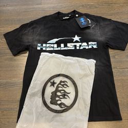 Blue hell star medium t shirt