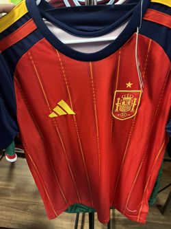 Spain 🇪🇸 World cup Jersey Sizes M-XL