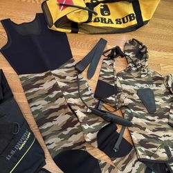 Cobra Sub Scuba  Wetsuit Size M