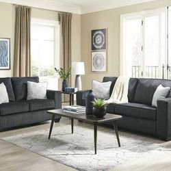 Altari Slate Living Room Set

