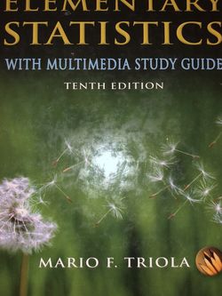 Elementary Statistics Tenth Edition By Mario F. Triola With DVD Included